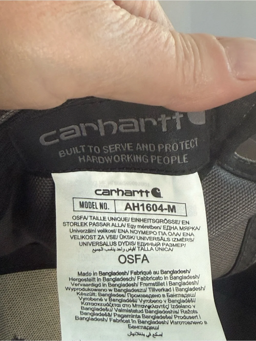 Carhartt adds by